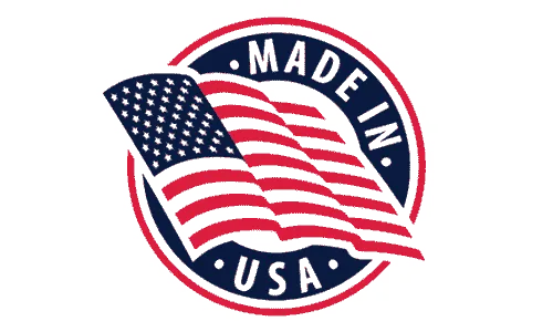 Axavive Made in USA badge - manufactured in the United States