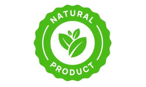Axavive 100% Natural Product badge - all natural plant based skin supplement
